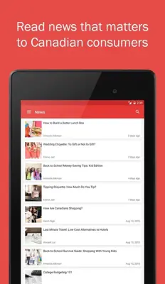 RedFlagDeals android App screenshot 0