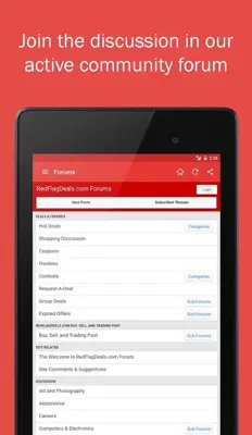 RedFlagDeals android App screenshot 1