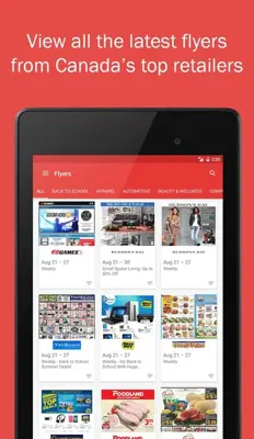 RedFlagDeals android App screenshot 2